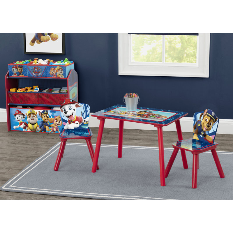 Ensemble de salle de jeux 4 pièces Delta Children, Nick Jr. Paw Patrol