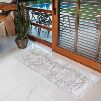 Tapis Jaylann avec envers antidérapant