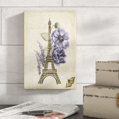 Paris Ephemera II by Grace Popp - Print on Canvas