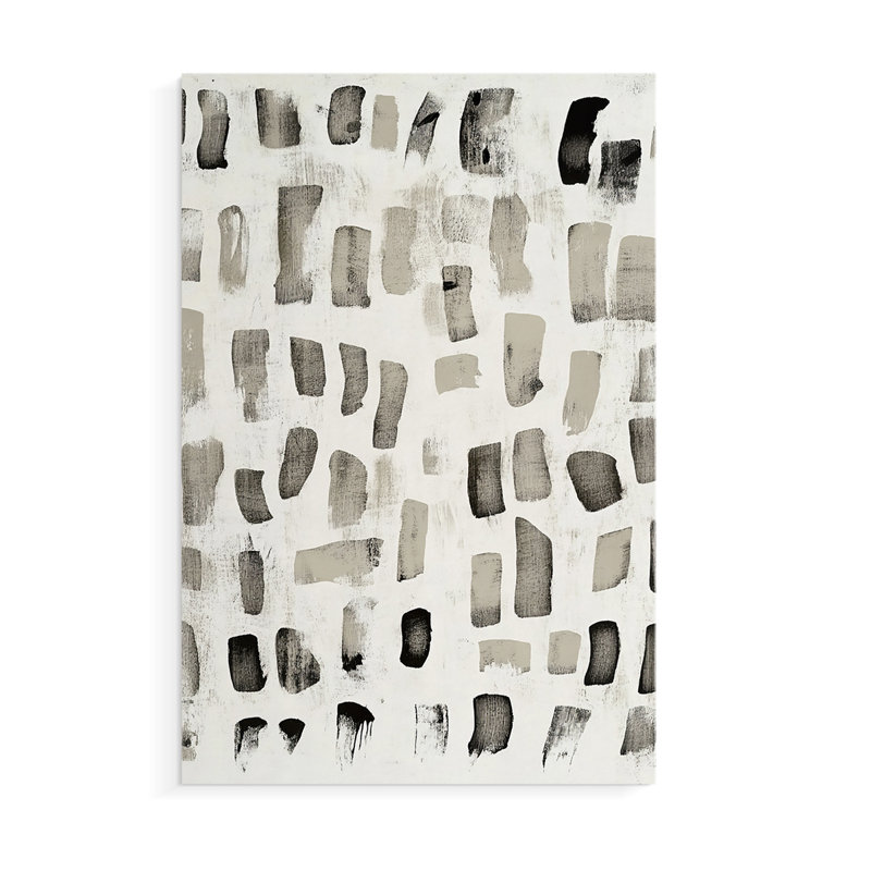 Série ABSTRACT DLXVI - Impression sur toile seulement - NON CADRE, H 12 po x l 8 po