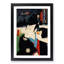 Man Holding a Samurai Sword by Toyohara Kunichika - Picture Frame Art Print-55576758-55576759