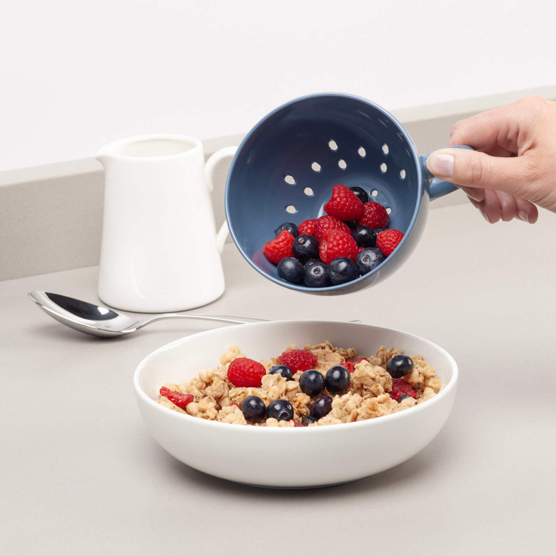 Keep it Handy Berry Cup Colander, 10cm, Provence Blue