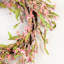 Couronne de porte de 22 po à motif de bouleau et de fleurs sauvages