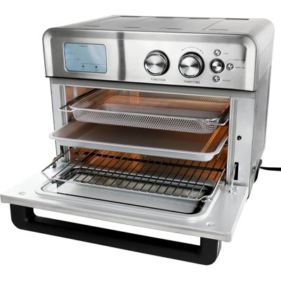 Multifunction Air Fryer Toaster Oven With 21 Presets And 360° Hot Air Circulation