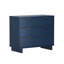 Commode contemporaine en bois massif 38 po à 3 tiroirs Elara-127126463
