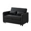 2 Seater Faux Leather Sofa Bed
