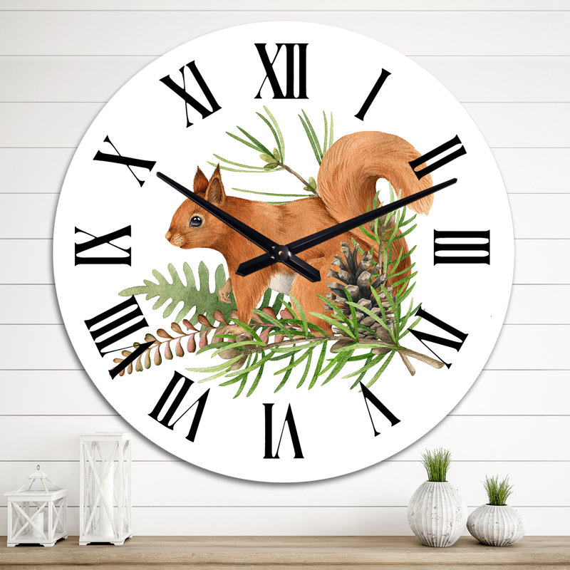 Horloge murale surdimensionnée, Grand