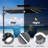 9 X 11 Ft Solar Led Light Rectangular Patio Cantilever Umbrella with Weighted Base-128705951
