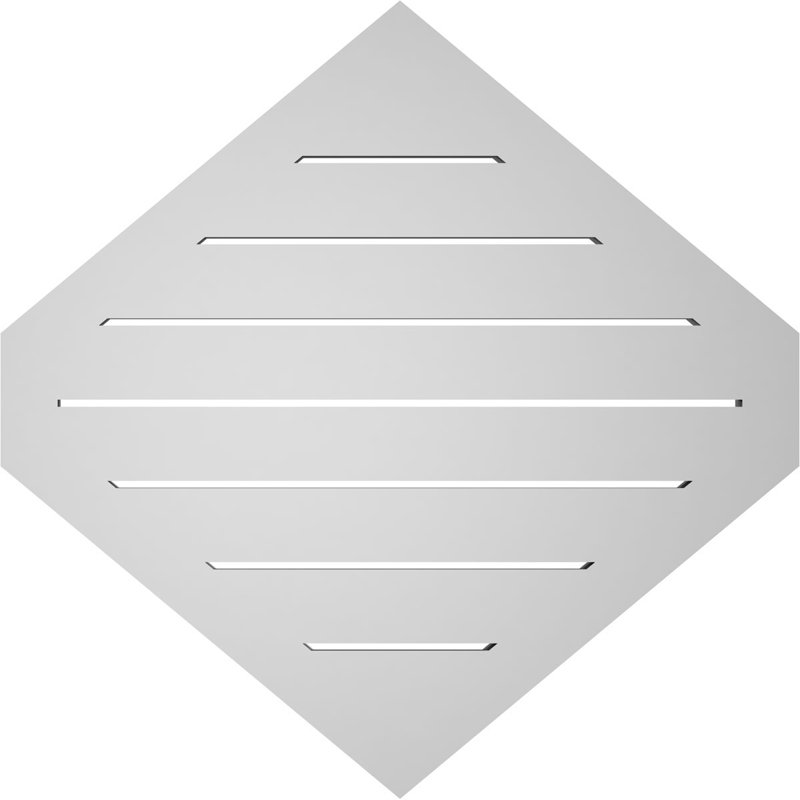Pente verticale verticale en uréthane Signature, H 28 po x l 28 po x P 1,5 po