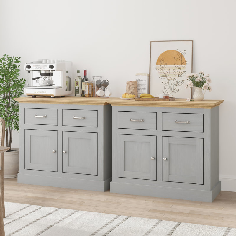 Ivison 33.3" W Manufactured Wood Sideboard 