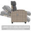 Metal Outdoor Lounge Chair