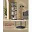 Nolans 158cm H x 43cm W Metal Ladder Bookcase-2020535187