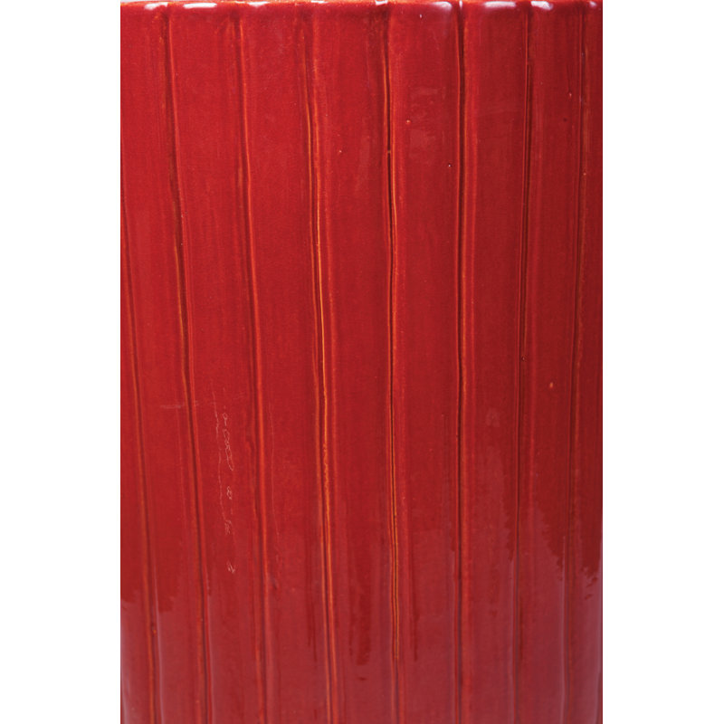 Table d'appoint Flute, Prune lustrée