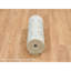 2'6"x14'2" Ivory Sickle Leaf Design Silk/Wool Hand Knotted Runner rug B30C9EE904AA4526B473E76D7139196E