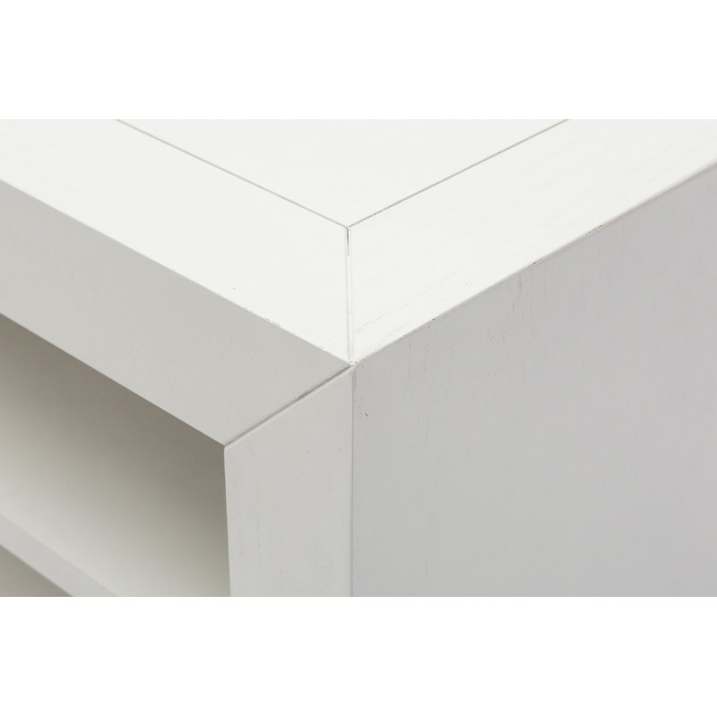 Cydney Unfinished TV Stand for TVs up to 42", White