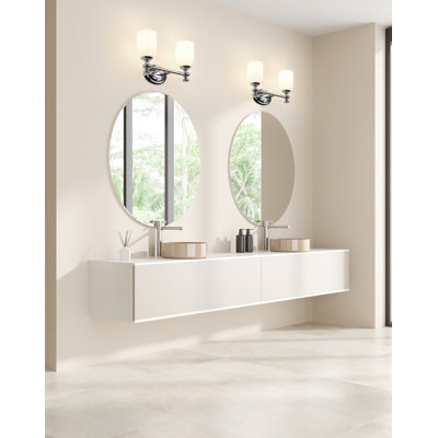Meuble-lavabo 2 lumières Amrutha