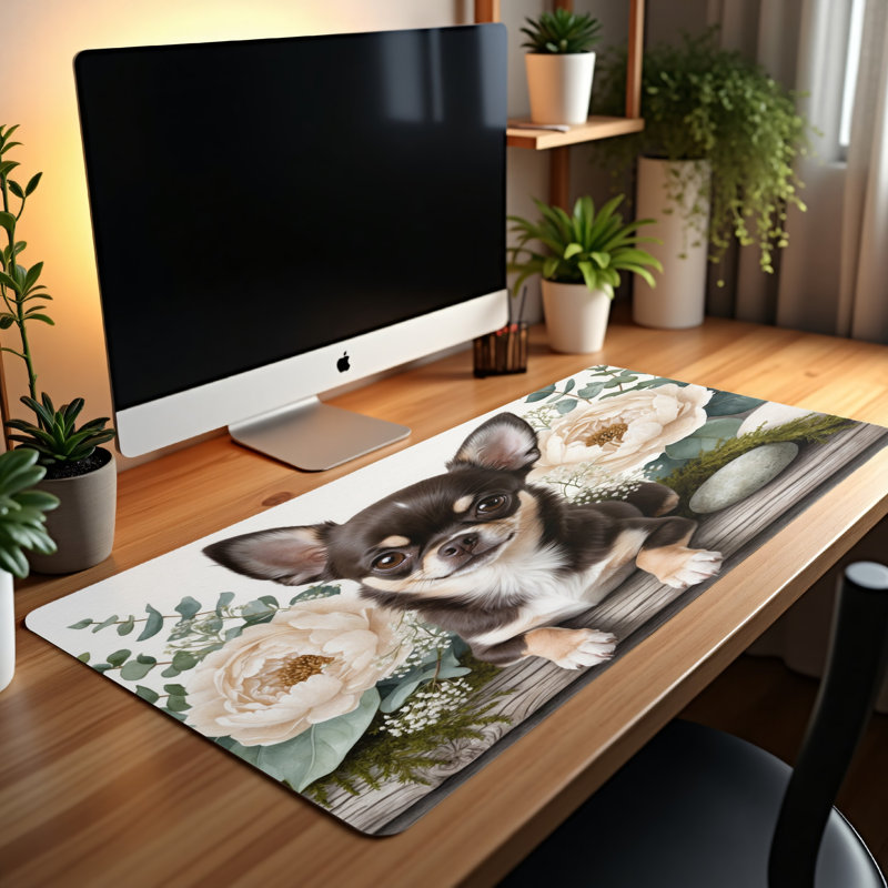 Polyester Desk Pad, 31.5x15.5