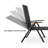 Haddie Outdoor Metal Chaise Lounge