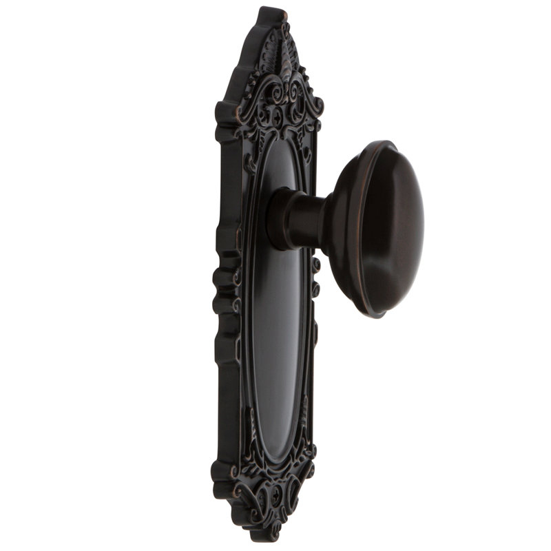 Double plaque Grand Victorienne, Bronze intemporel