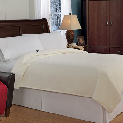 Couverture chauffante en microfibre de polyester Softheat