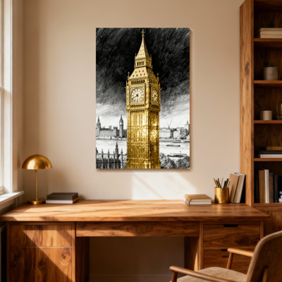 Scénario et paysages urbains Golden Big Ben