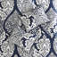 Édredon très grand Indigo - Ensemble de 7 coussins décoratifs complexes en coton avec motif moderne et P 15 po-126088922-126088926