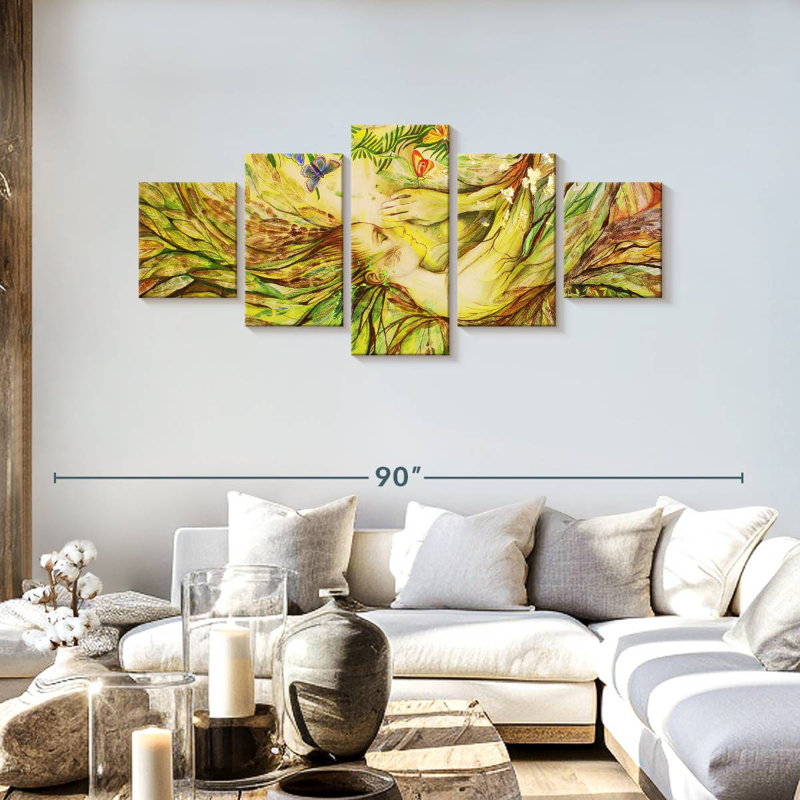 Deva, 30" H x 68" W