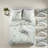 Reversible Green Bedding Sets, Full Queen Microfiber, Farmhouse Home Quilt