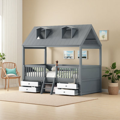 Structure de lit en bois
