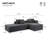 101.5-inch L-shaped modular sofa