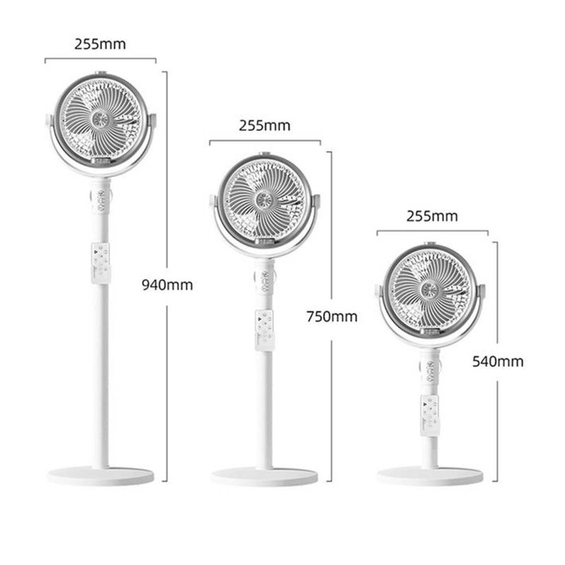 portable fan Air Circulation Fan With USB Interface Silent And Extendable Suitable For Home Use Student Dormitories Offices And Floor Standing Fans