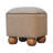 Rexine Upholstered Ottoman