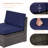 Paratt 4 - Person Modular Patio Conversation Set with Cushions-934234009