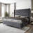 Duluth Upholstered Wingback Bed-70787450-70787449