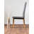 Eubanks High Gloss 4 Seat Rectangular Dining Table Set with Faux Leather Upholstered Dining Chairs-691290828