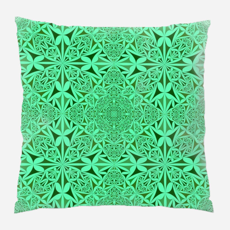 Coussin décoratif triangulaire, Intérieur