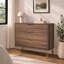 Ensemble de chambre à coucher avec commode et table de chevet 2 pièces Avira-129721400