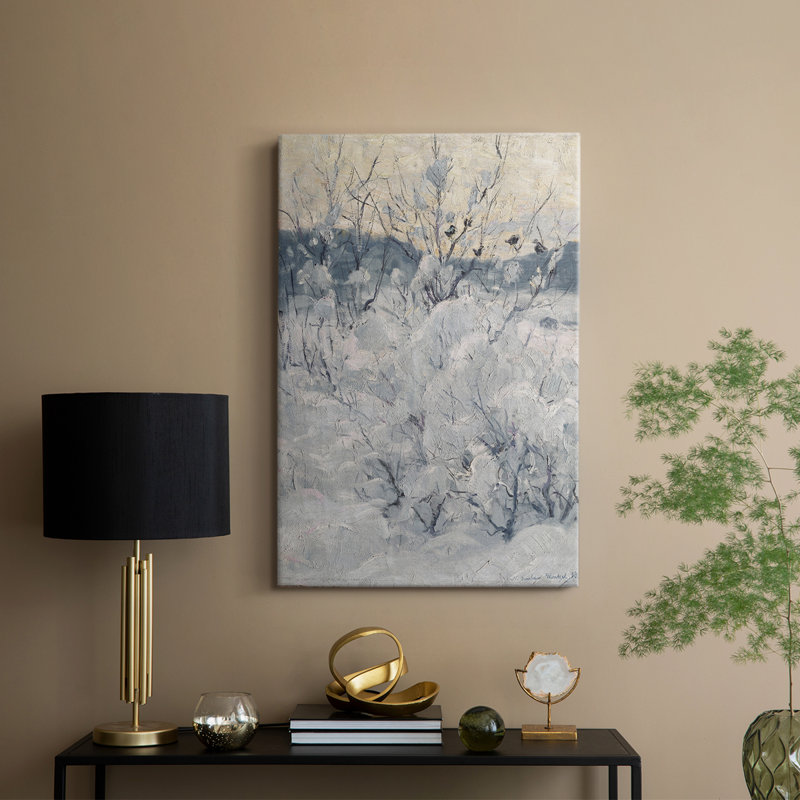 Imprimé floral rétro CCLXVI - galerie sur mesure Cavas, H 18 po x l 12 po
