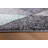 Rug Branch Nour 4' x 6' (3'9" x 5'6") Grey/Blue Geometric Indoor Area Rug, Contemporary, Medium Pile, Stain-Resistant Carpet - Living Room, Bedroom, Dining Room, and Kitchen-1912517432