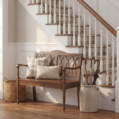 Metinaro Solid Wood Bench