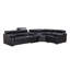 Canapé modulaire en cuir véritable de 126 po Backsten-201090367-201090365