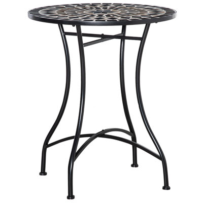 Round 2 - Person 60Cm L Outdoor Side Table