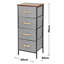 Metal 40cm W Chest of Drawers-252745557