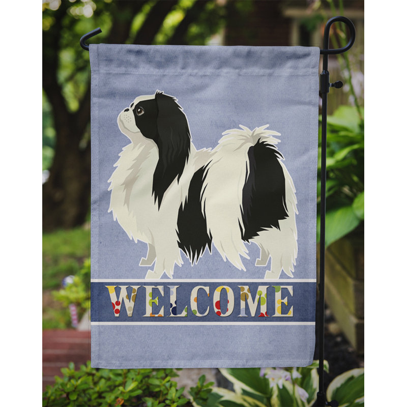 Drapeau impérial Shih Tzu Welcome Garden taille 9EC59815D20042D399EE9FCE8498D299, Épagneul japonais 1