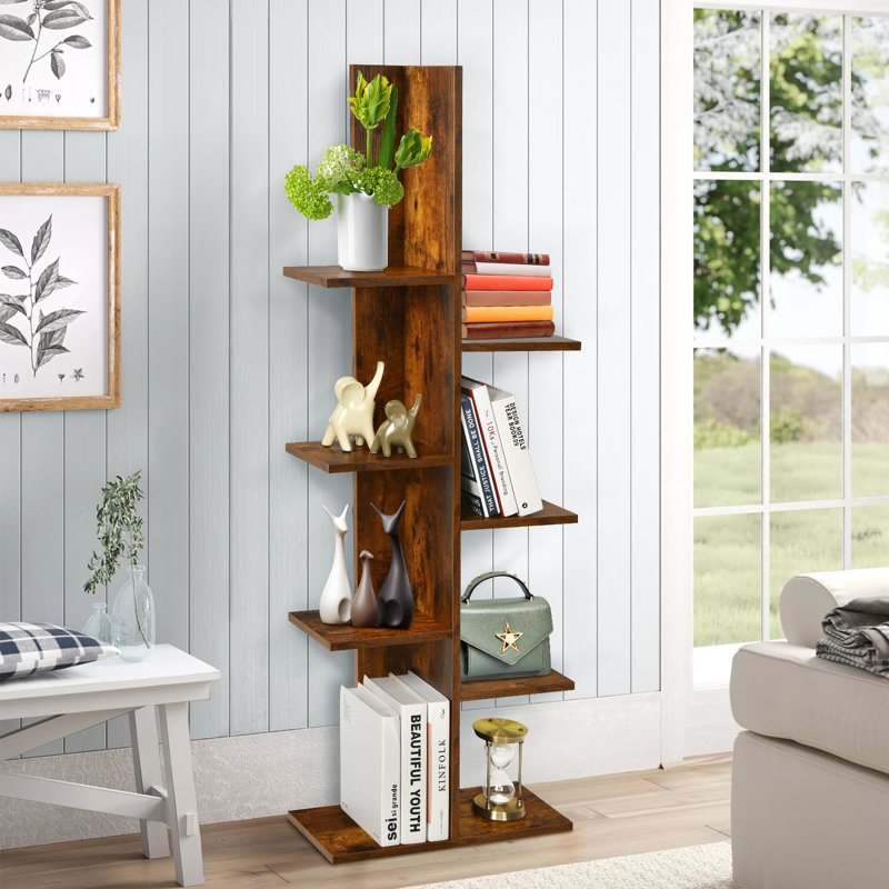 Eliades Bookcase, Dark Brown