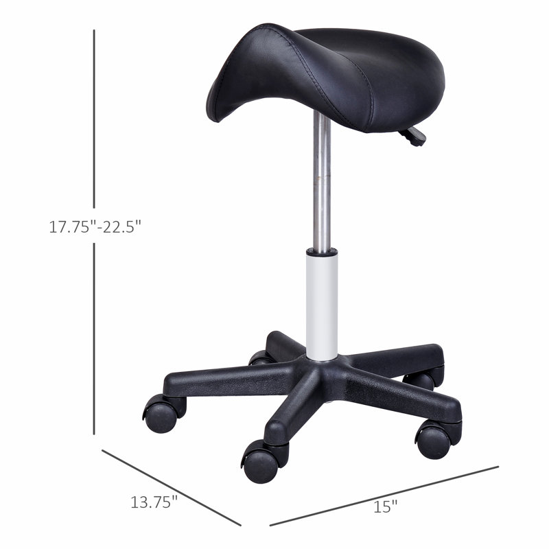 Mahkyla Swivel Upholstered Adjustable Height Counter Stool with Metal Frame