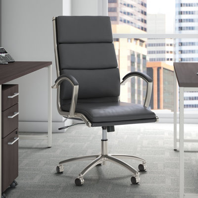 400 Series Faux Leather Conference Chair by Bush Business Furniture