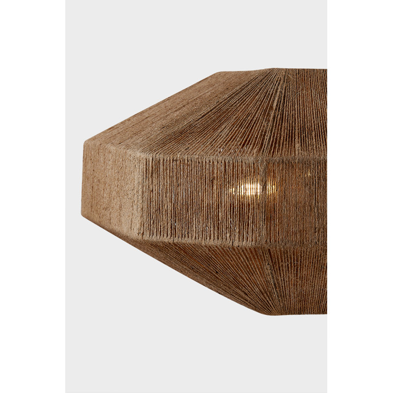 LAKEN Chandelier, 14.25" H x 24" W x 24" D