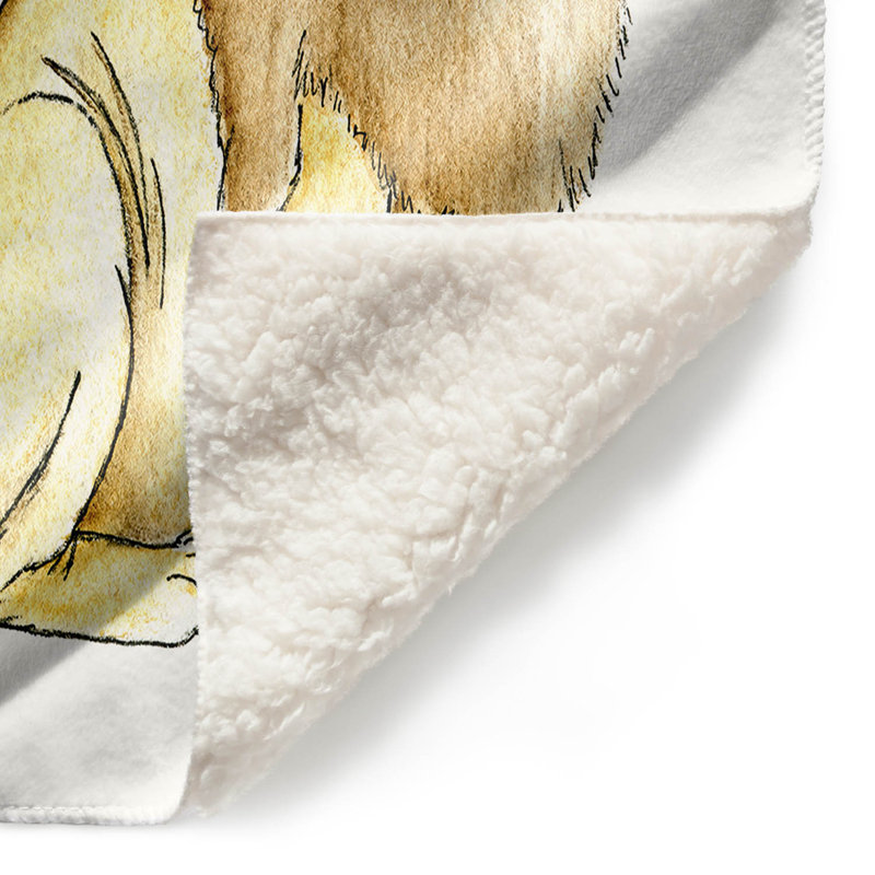  Couverture couronne de lion, 68 po x 80 po