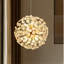 Luxurious Ceiling Chandelier - Elegant Crystal Pendant Light with Hanging Design